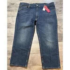 Levis Jeans Mens 48x30 Big Blue Denim 559 Relaxed Straight Leg Medium Pants NEW‎